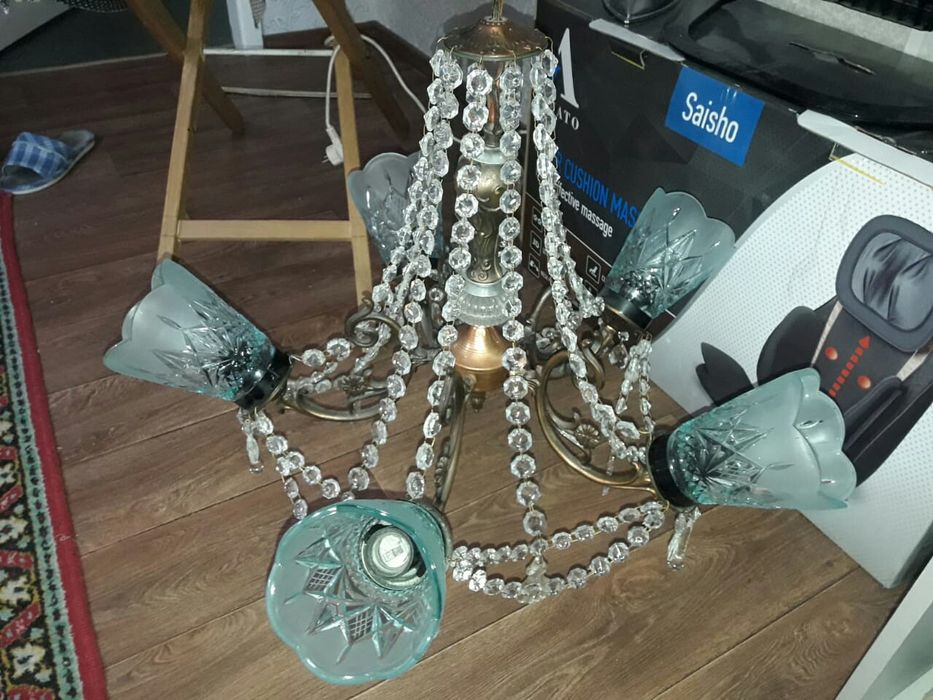 Люстра хрустальная