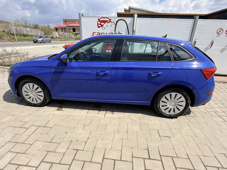 Scoda Scala Ambition 1.0 TSI ( Benzina) 114 CO EURO 6 cutie automata 7 trepte DSG Car Play Android  Lane Assist Front Assist Clima 128000 km