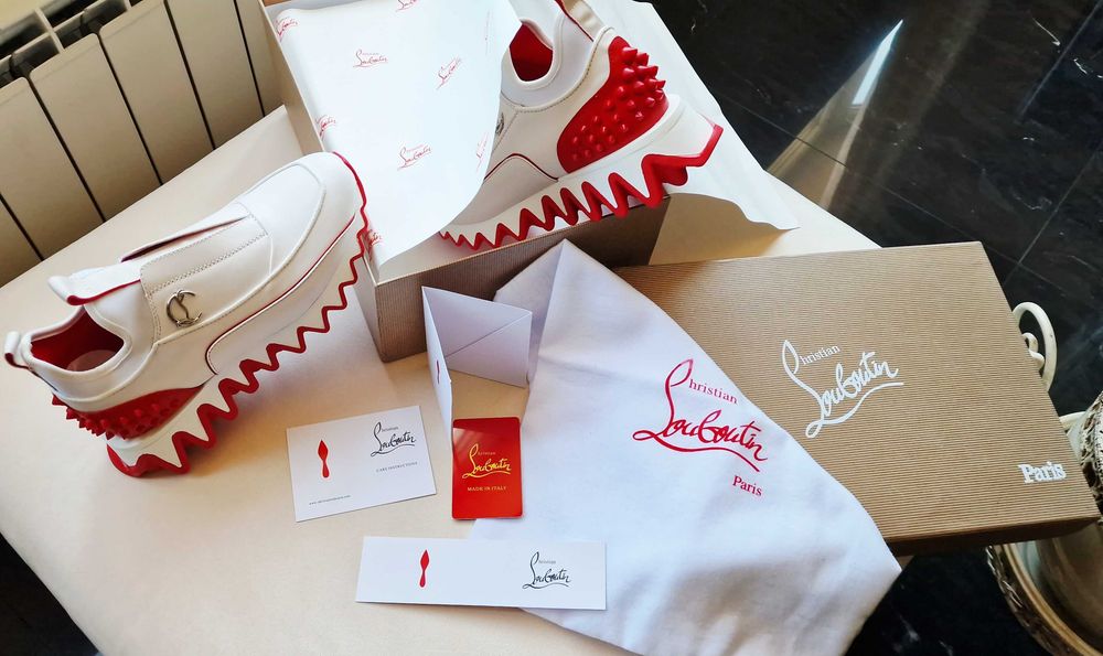 Christian LOUBOUTIN Сникърси/кецове ЧИСТО НОВИ