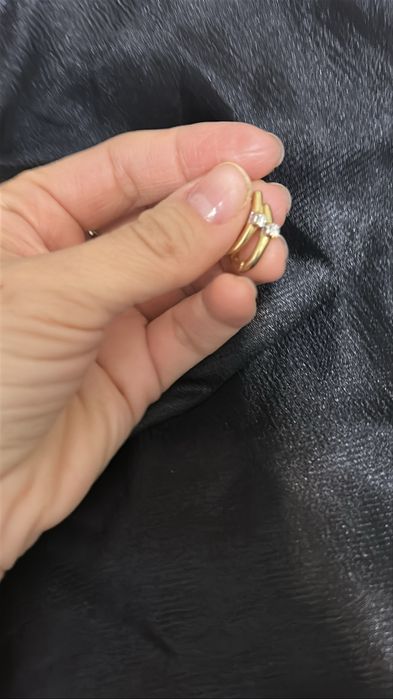 Серьги с бриллинтами 750 проба