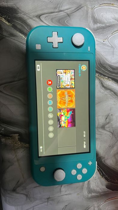 Switch lite бирюза 128 gb прошитый GTA5
