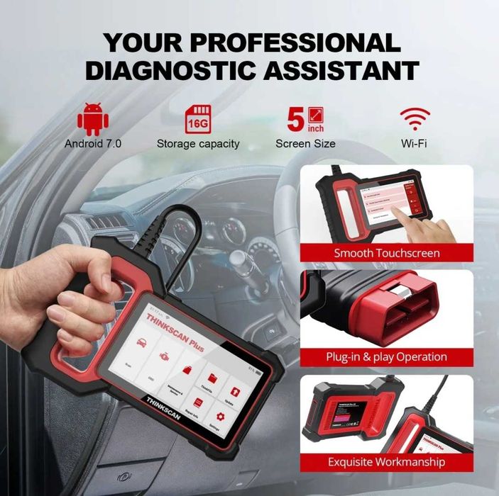 ThinkCar Plus S6 мультимарочный автосканер