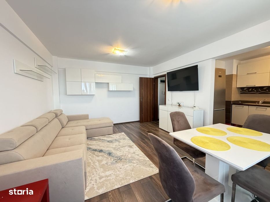 Chirie Apartament 2 camere Mioveni, Bloc Nou, modern, mobilat