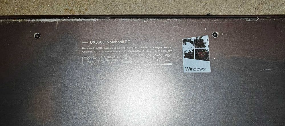 Laptop Asus Core M3 8gb ddr3 display 13,3inch