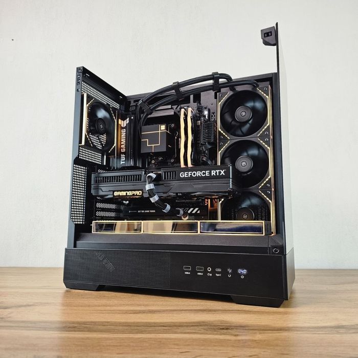 Супер Мощный Ryzen 9800x3d игровой компьютер ПК
