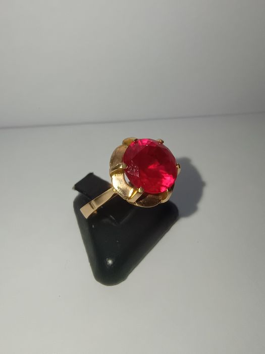 Руски Златен Дамски Пръстен СССР