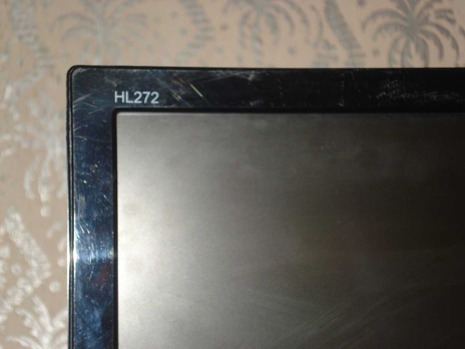 monitor 27" full hd Hanns G placa alimentare arsa