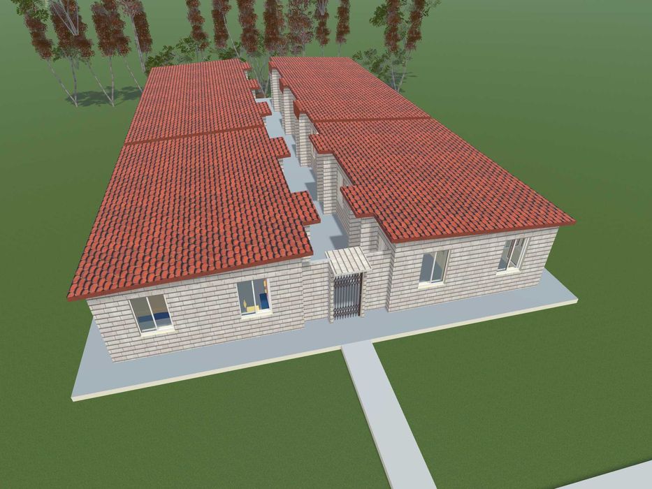 Продается 10 коттеджей - Янгиюль, 300 квм, 4.8 сотки.