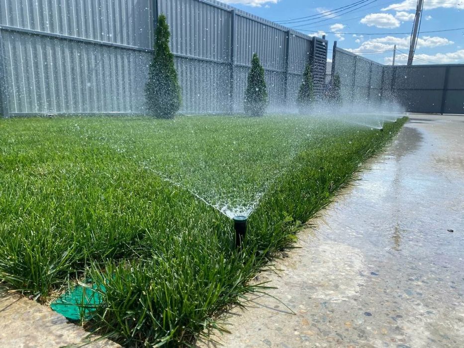 Газон. Озеленение. Автополив.