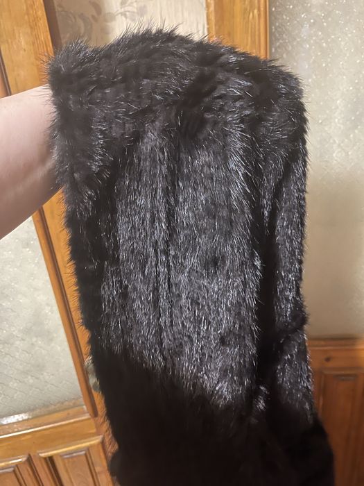 Продам шубку, вязаная норка.