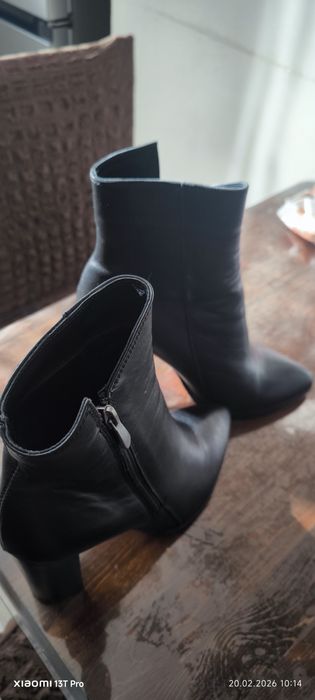 Дамски боти на Грация от естествена кожа.