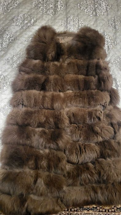 Жилетка из песца