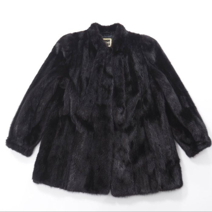 Blana nurca Saga Mink Black Glama