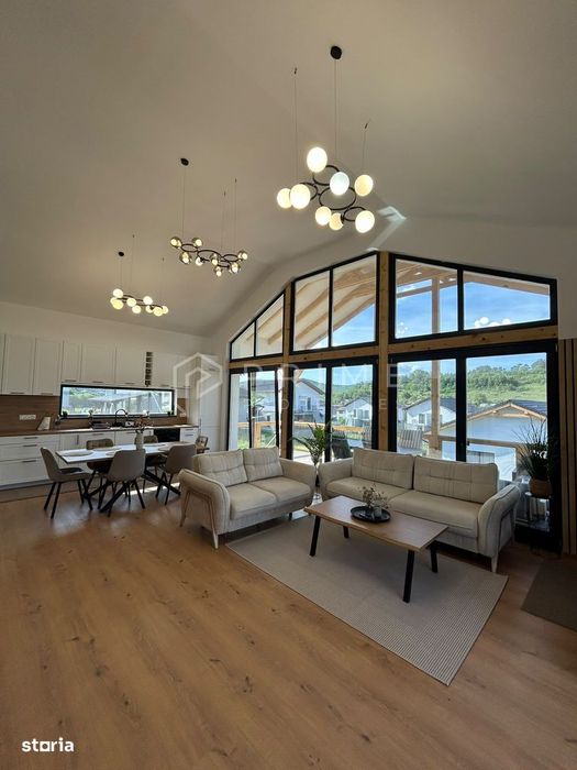 Casă modernă de închiriat – Eleganță și confort în Livezeni