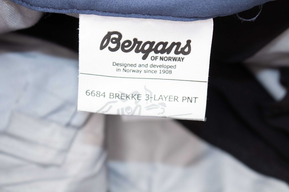 Bergans Brekke 3-Layer оригинален мъжки панталон водоустойчив XL