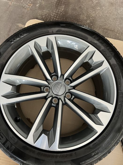 Vand jante audi cu anvelope de vara 245 45 R18 dot 2024