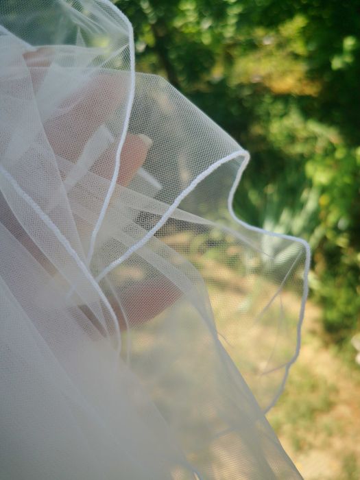 Сватбен воал - пико, дълъг