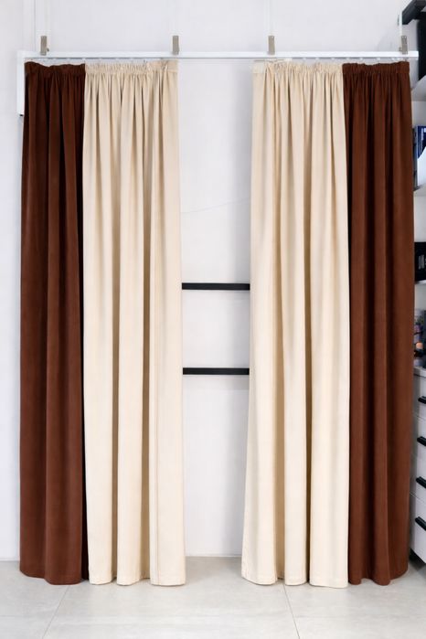 Готовый комплект штор