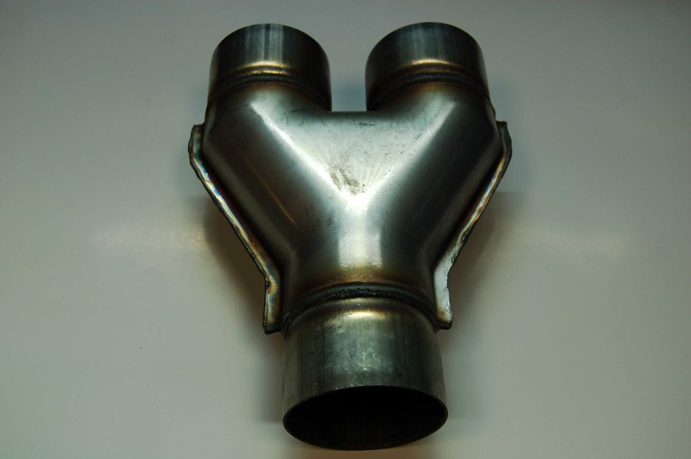 X и Y пайп конектори  от неръждама стомана 63 мм/76мм