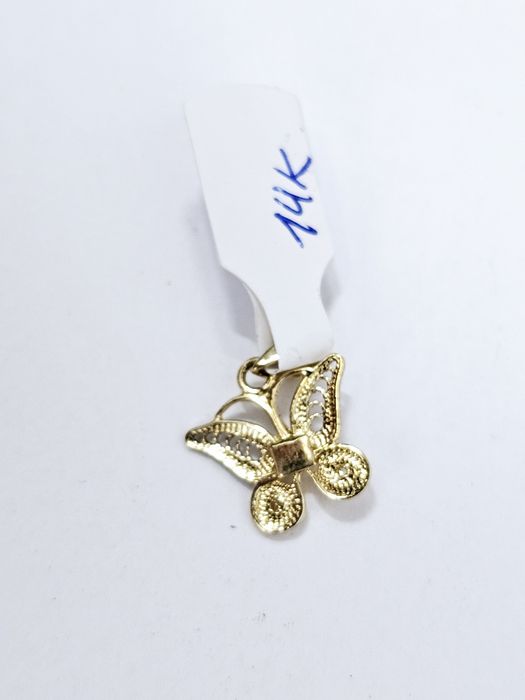 Vand pandantiv din aur 14 k 1.09 g cod 736