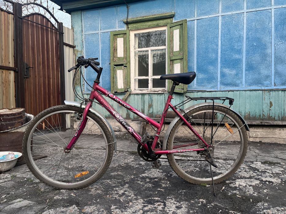 Горный велосипед б/у, давно не обслуживался