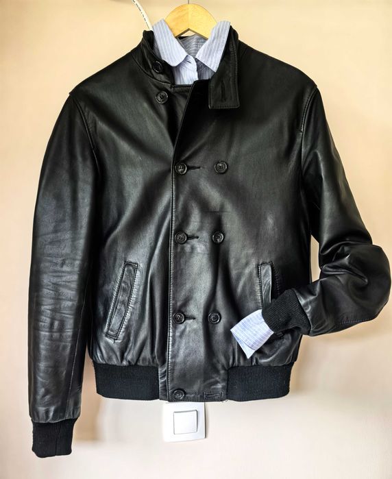 Мъжко кожено яке от естествена кожа.