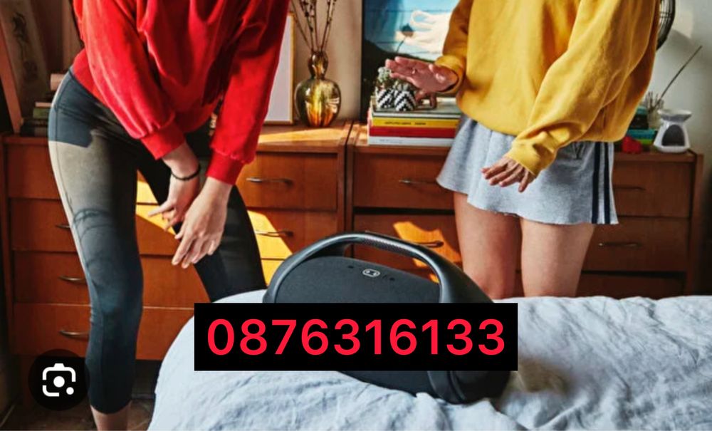 НАЙ-ГОЛЯМАТА BOOMBOX 2x30W 6000mah батерия колона колонка usb sd