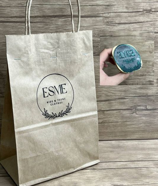 Печат штамп ясаб бераман хохлаган дизайнда