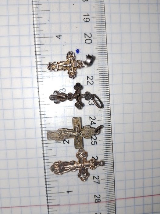 Продаю крестики, серебро, проба 925