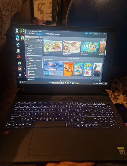 Игровой ноутбук делл