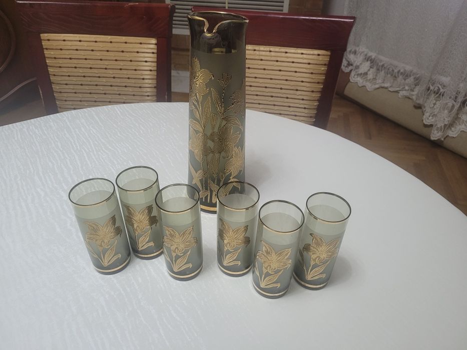 Продаётся графин со стаканами, Богема, Чехия