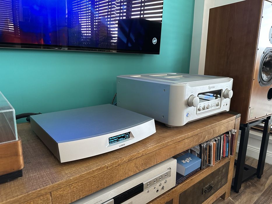 LUMIN T3 streamer audio high-end / DAC – impecabil, pachet complet