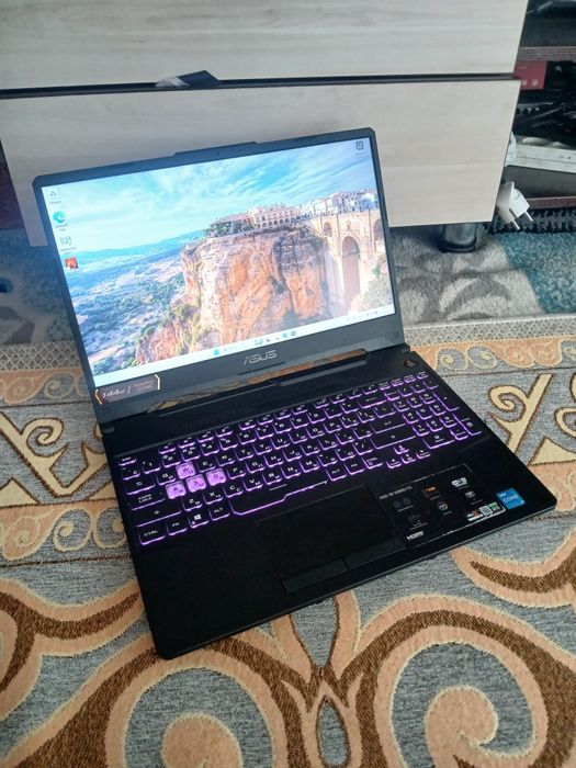 Core i5 11400H RTX3060 Озу 16гб топовый ноутбук игровой Asus tuf gamin