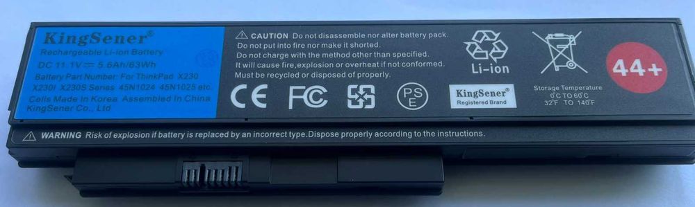 Продам аккумулятор Lenova ThinkPad X230