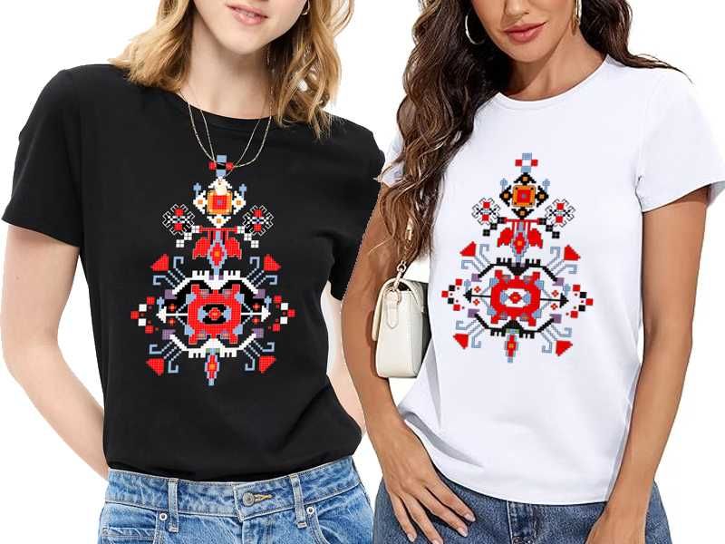 Тениски с шевици принт. Модели и размери