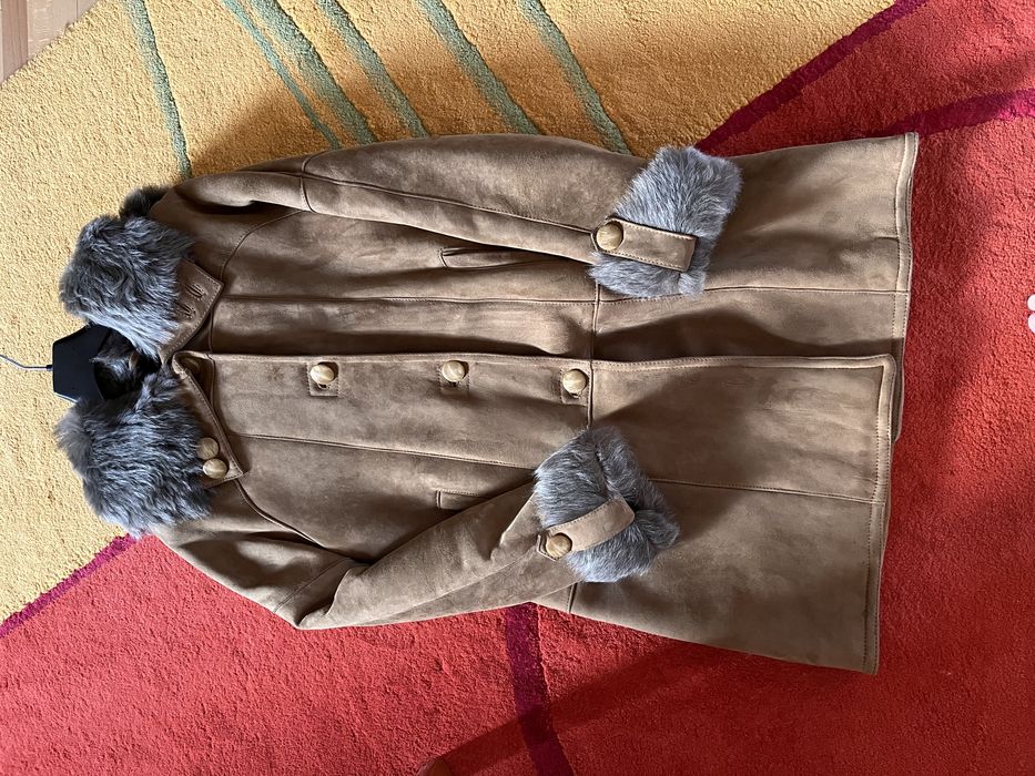 Vine iarna ! Cojoc natural dama,superb si calduros!