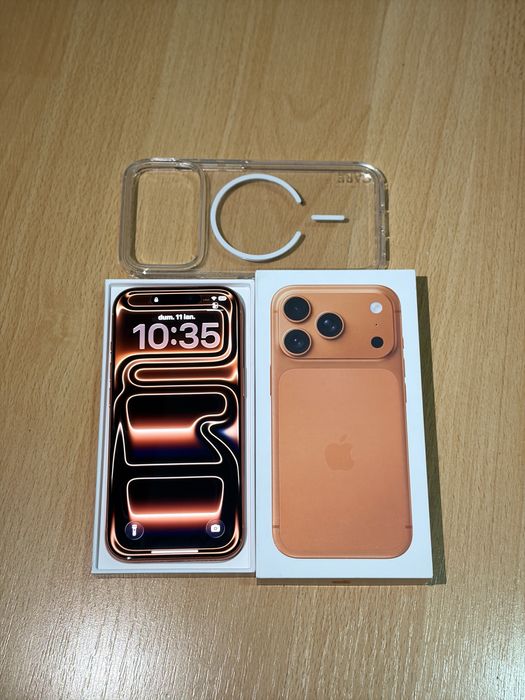 iPhone 17 Pro 256GB Cosmic Orange,Garantie,Phone 14 Pro,15 Pro,16 Pro