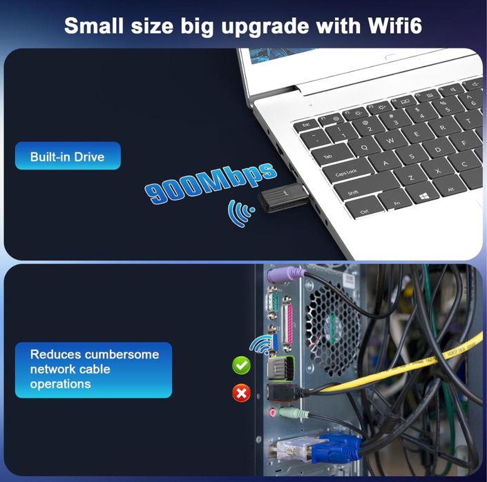 WonLink Wifi 6 Adapter Bluetooth