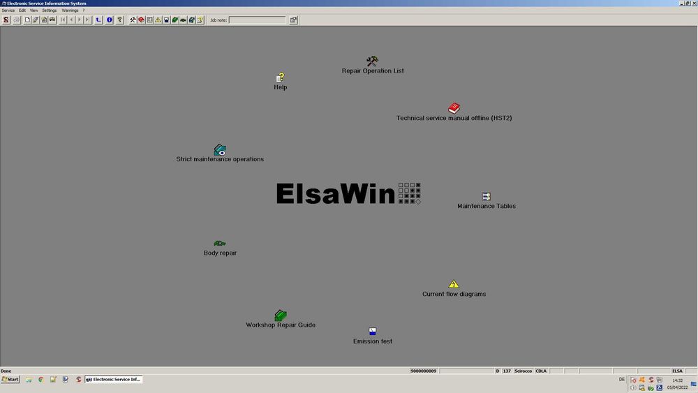 ElsaWin 6.0 за VW и Аudi до 2017г. на Английски език