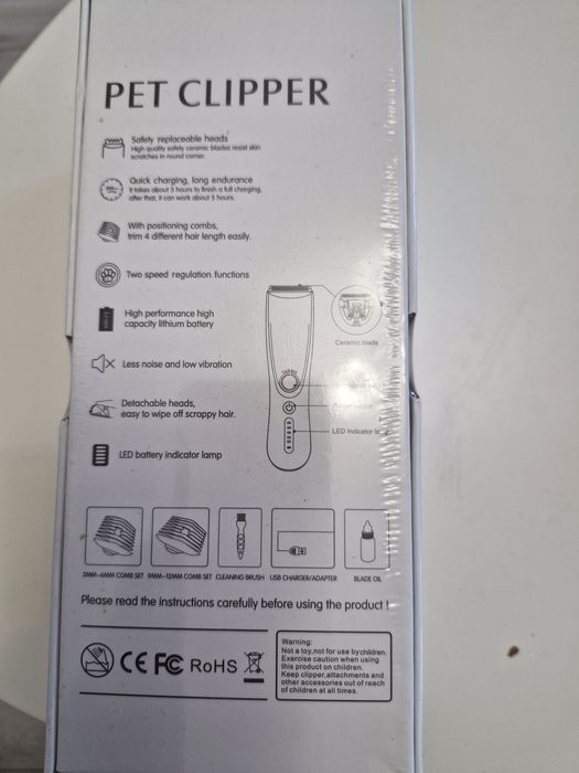 Masina de tuns animale, catei, pisici