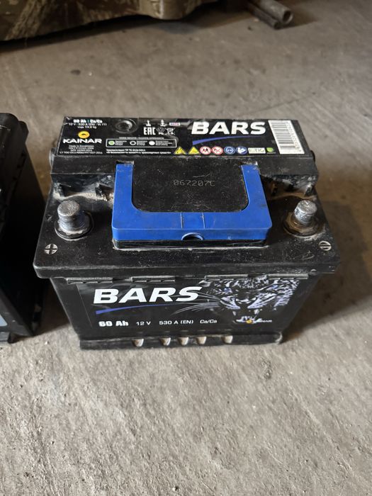 Аккумуляторы 60ки рабочие не замкнутые