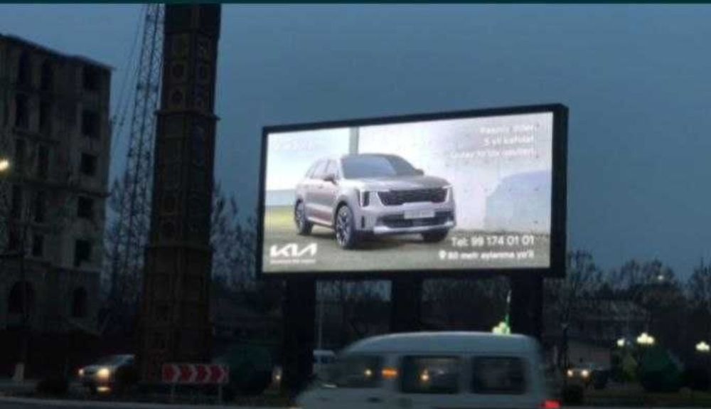 Led ekran/Реклама на лед экранах /Лед экран/Фаргона ташки реклама/