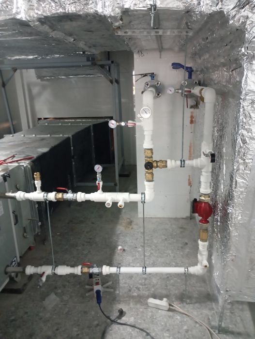 Все виды сантехнических работ ремонт и установка двух контурных котлов