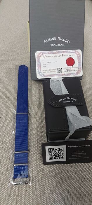 Оригинален швейцарски часовник Armand Nicolet с гаранция