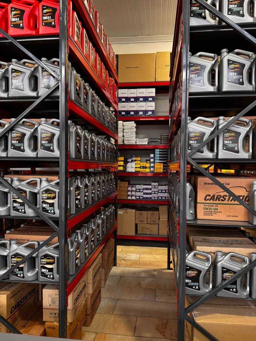 Металл стеллажлар металл полкалар омборлар ва подвал учун Стеллажи