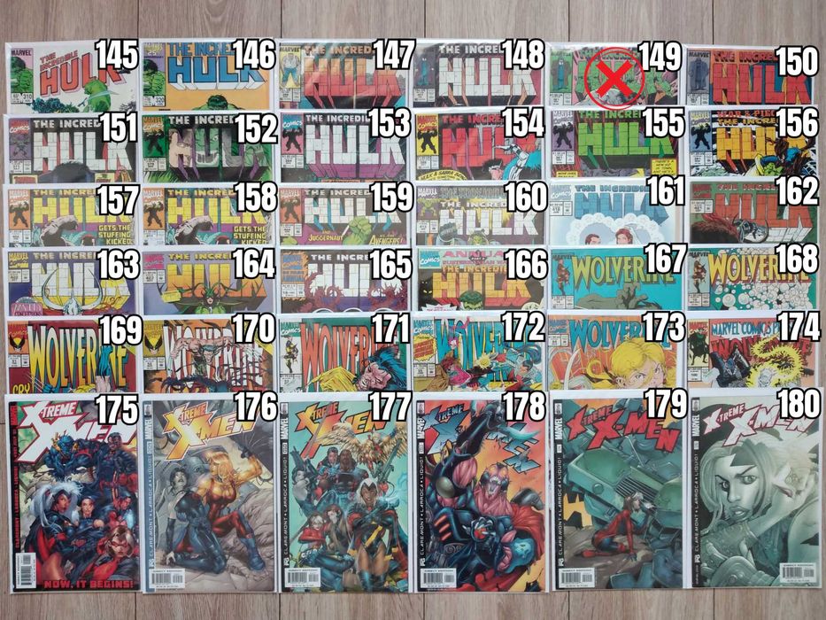 Comics Books / Комикси 2/2 - Punisher, X-Men, Hulk, Batman, Superman