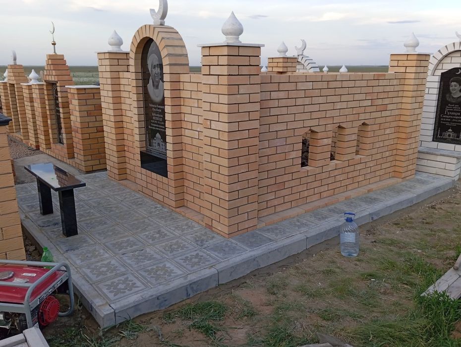 Мазары строим ,  реконструкциия