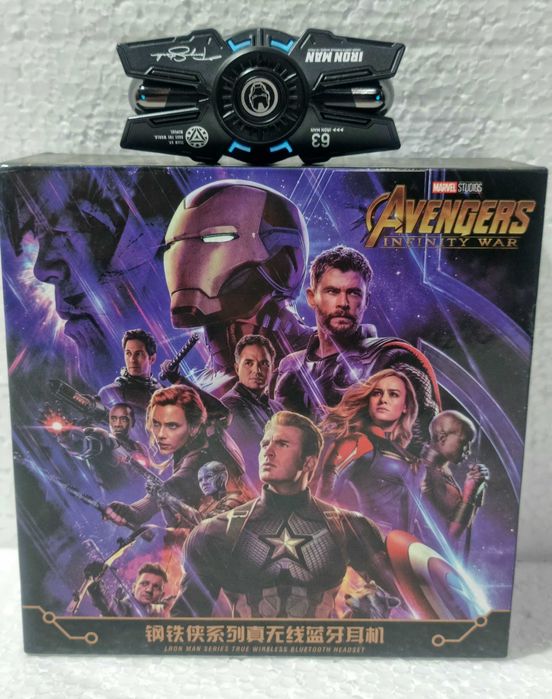 Безжични слушалки Marvel Iron Man с шумопотискане, сензорен контрол