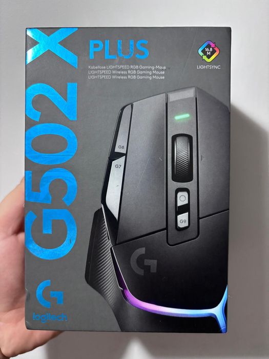 Logitech g502x plus gaming mouse wireless