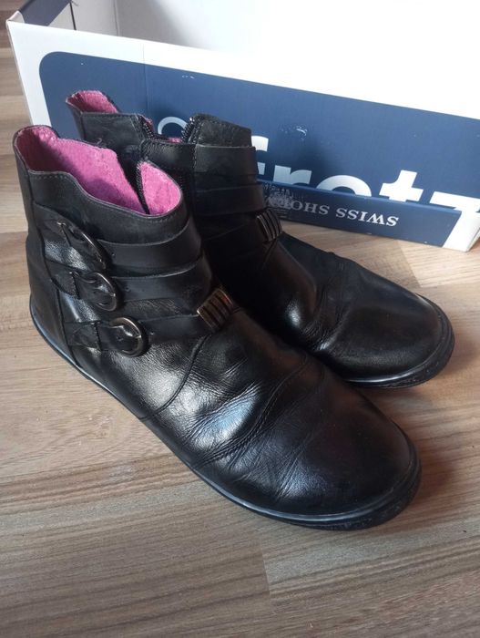 Ghete Kickers 38 piele interior și exterior copii